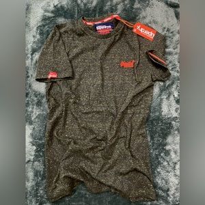 Superdry T-Shirt Tee New Tag - Green, Medium
